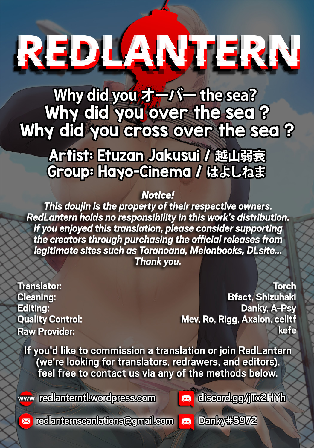 Hentai Manga Comic-Why Did You Cross Over The Sea?-Read-30